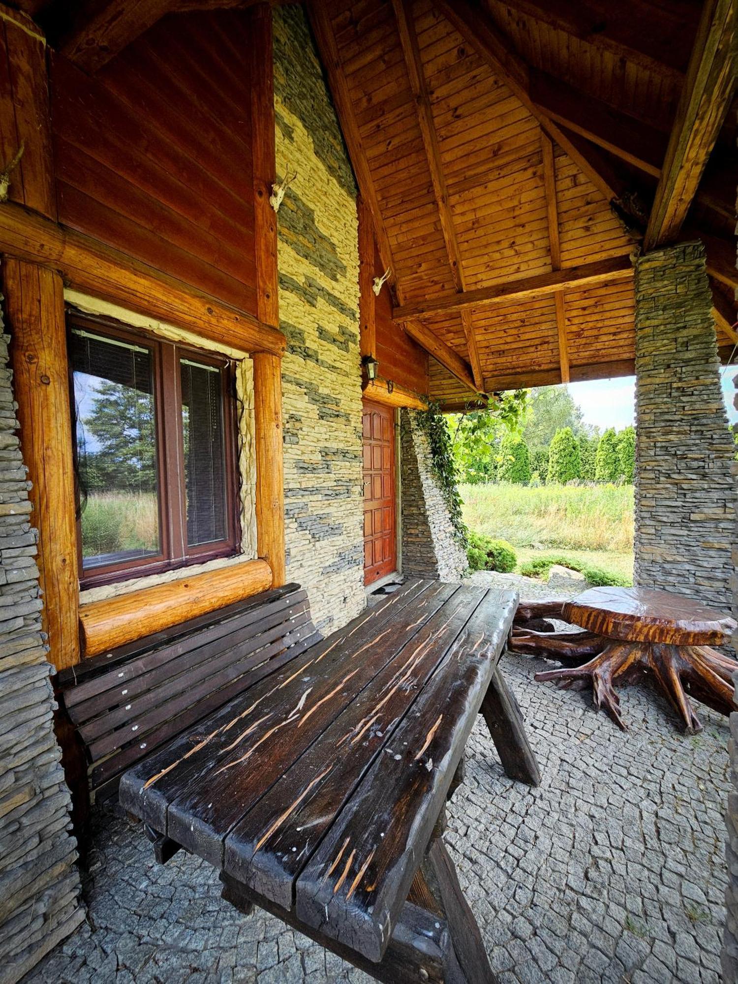 Domek Letniskowy Caloroczny W Rzemieniu Villa Exterior foto